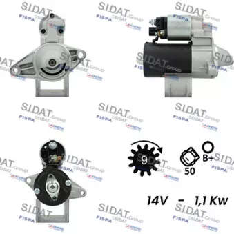 Démarreur FISPA S12BH0223A2