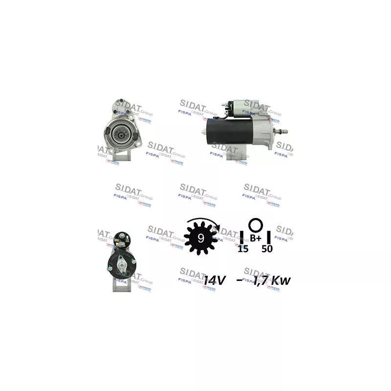 Démarreur FISPA S12BH0230A2