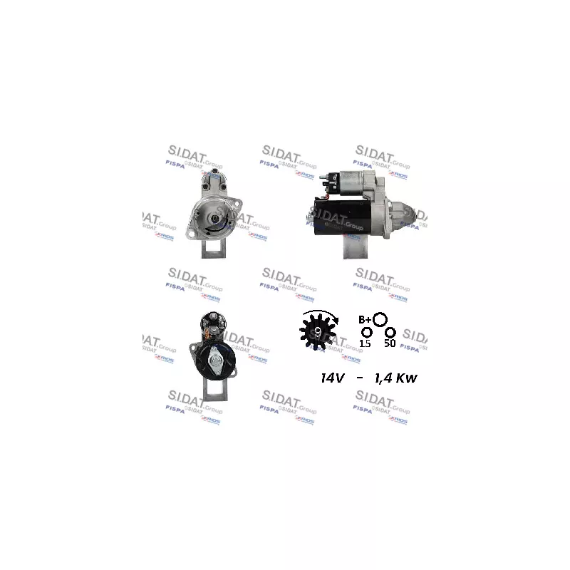 Démarreur FISPA S12BH0235A2