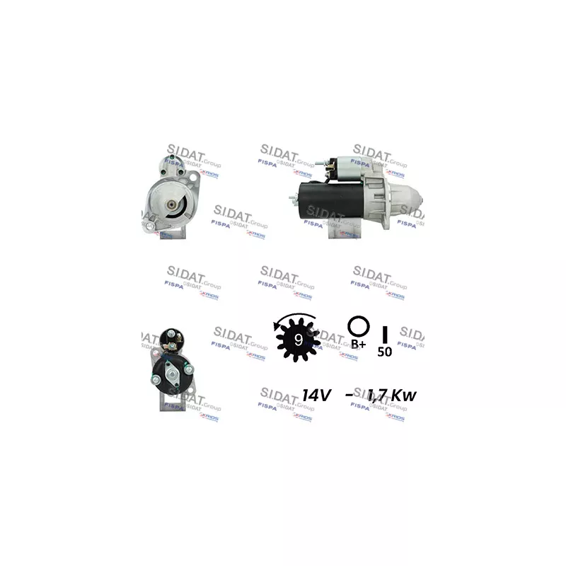 Démarreur FISPA S12BH0243A2