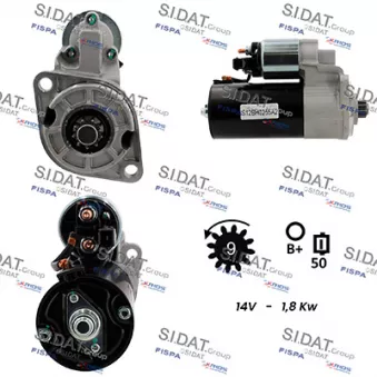 Démarreur FISPA S12BH0255A2