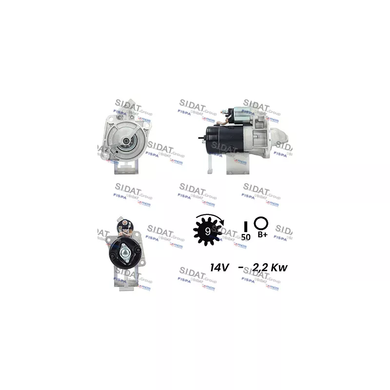 Démarreur FISPA S12BH0262A2