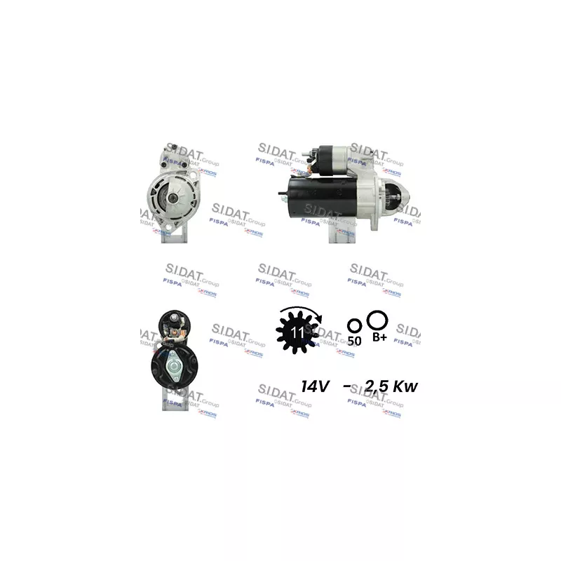 Démarreur FISPA S12BH0268A2