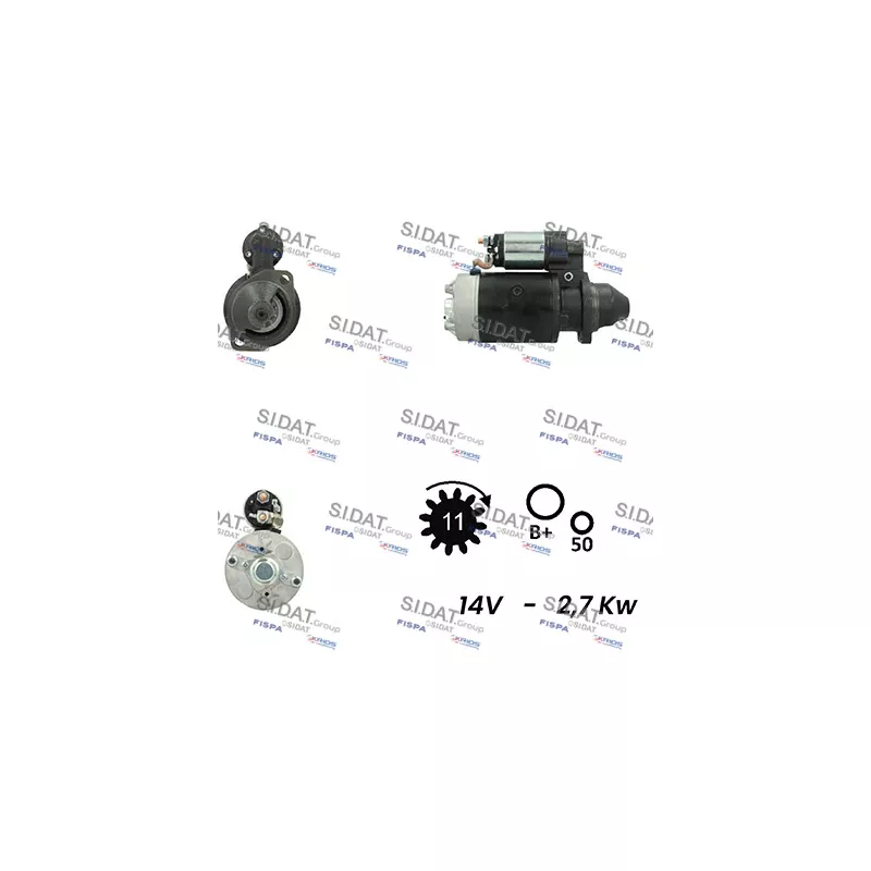 Démarreur FISPA S12BH0287A2