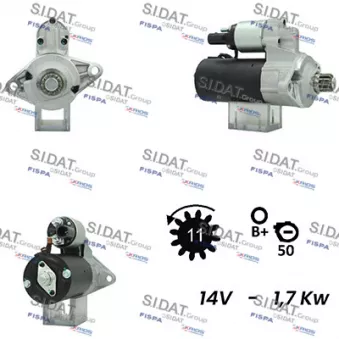 Démarreur FISPA S12BH0350A2