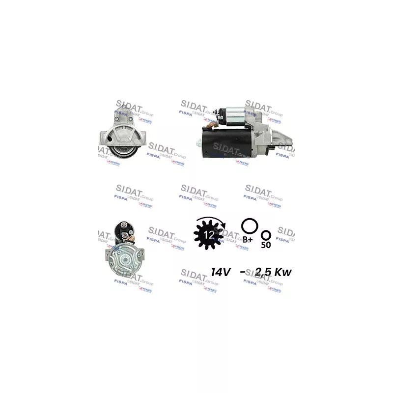 Démarreur FISPA S12BH0372A2