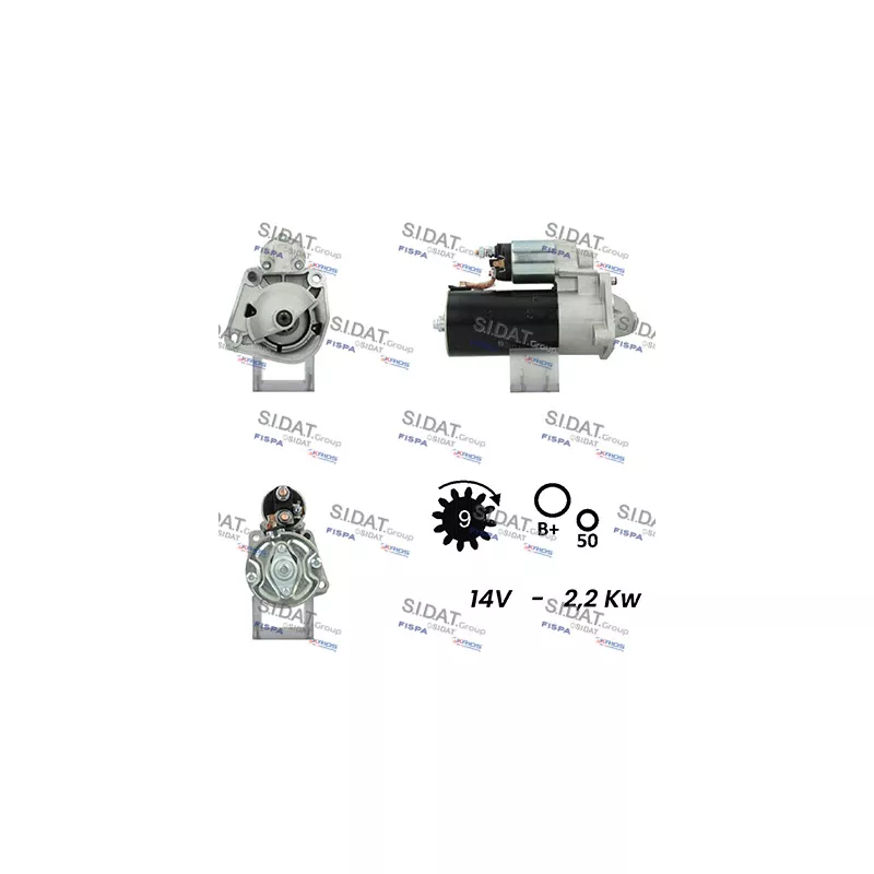 Démarreur FISPA S12BH0392A2