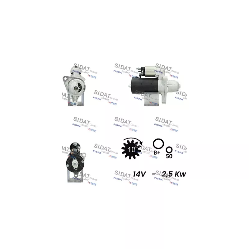 Démarreur FISPA S12BH0396A2