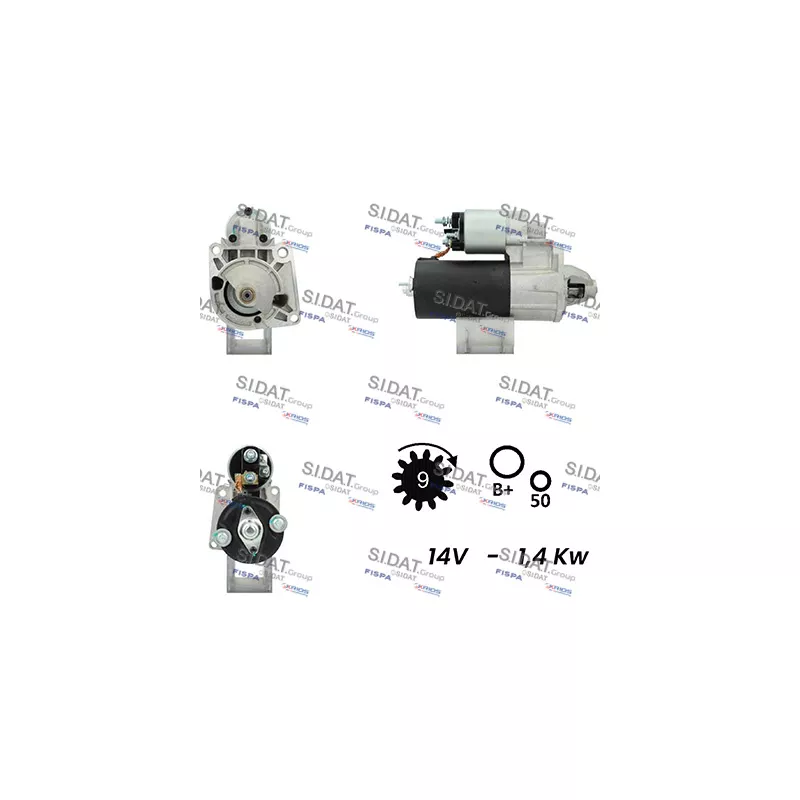 Démarreur FISPA S12BH0400A2