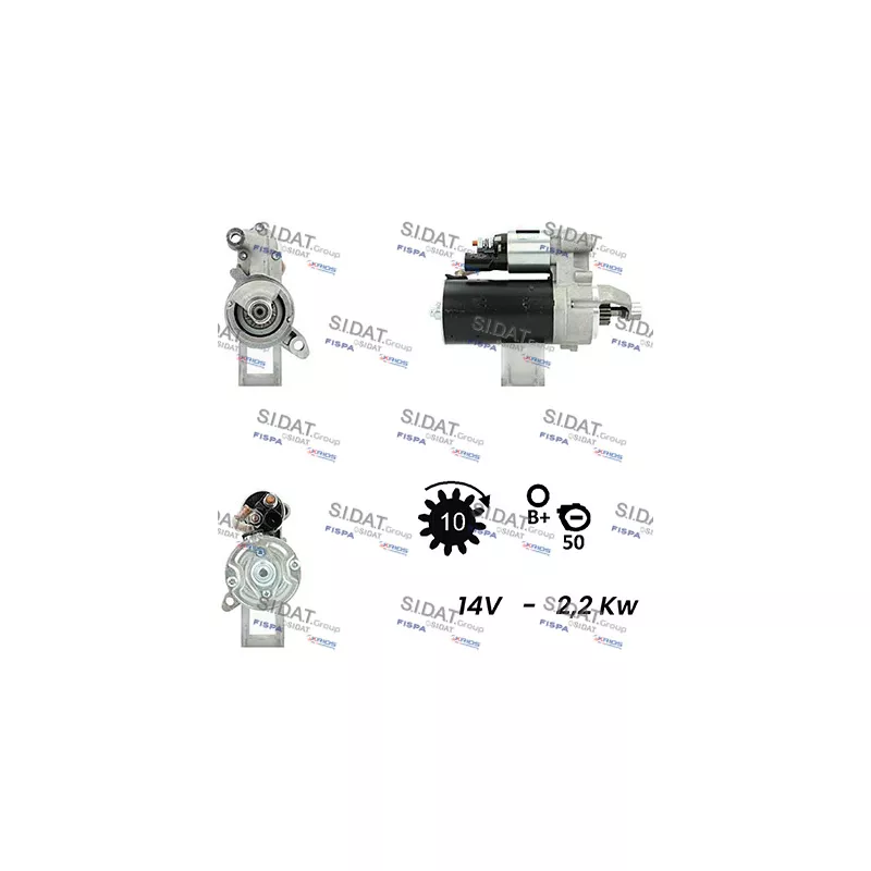 Démarreur FISPA S12BH0425A2