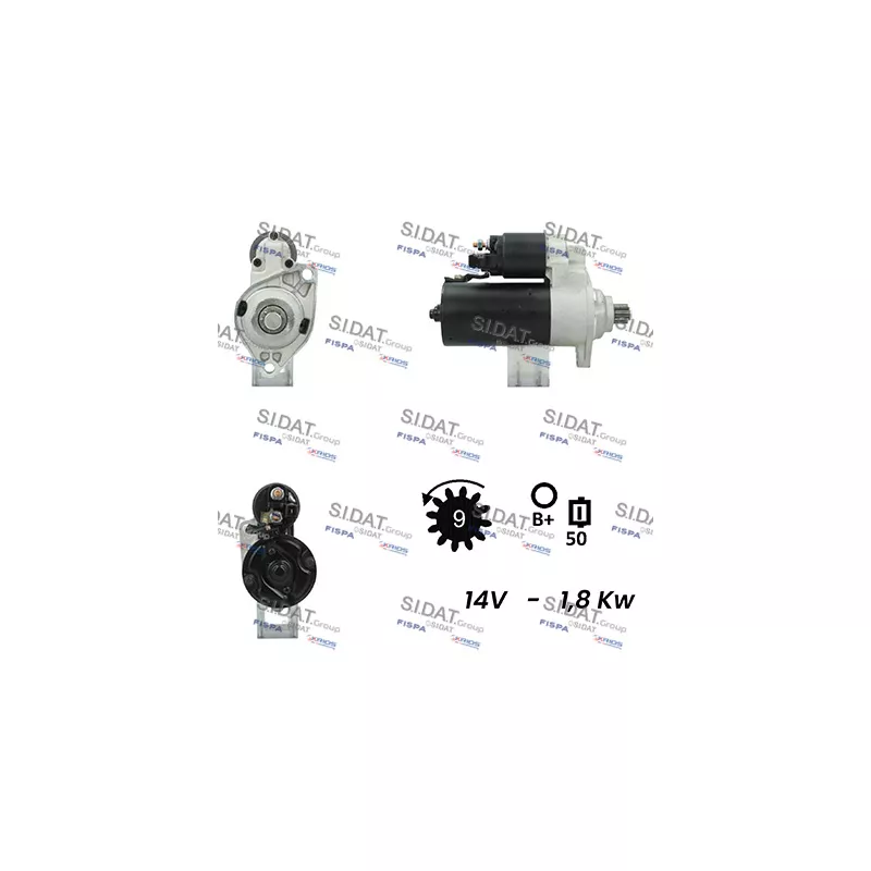 Démarreur FISPA S12BH0438A2