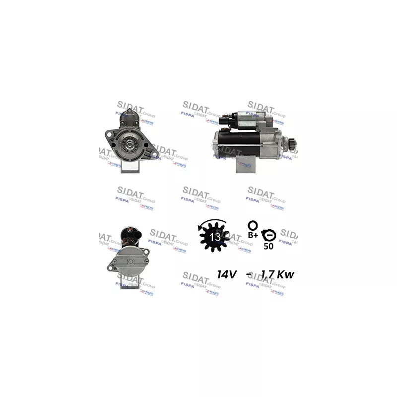 Démarreur FISPA S12BH0450A2