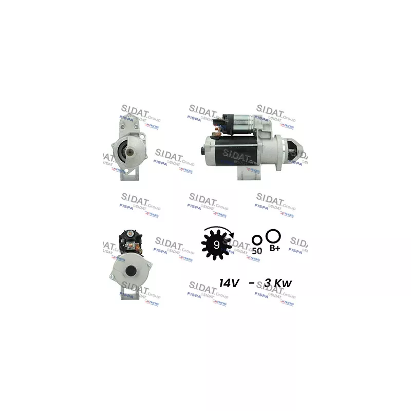 Démarreur FISPA S12BH0463A2