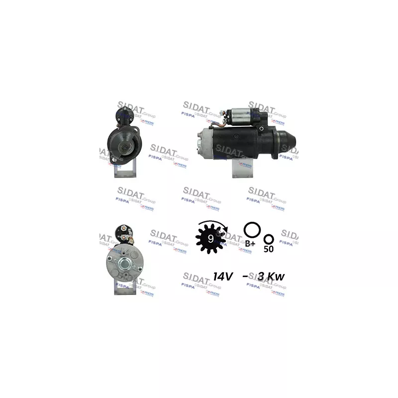 Démarreur FISPA S12BH0493A2