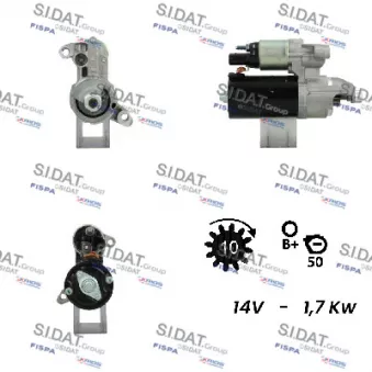 Démarreur FISPA S12BH0600A2
