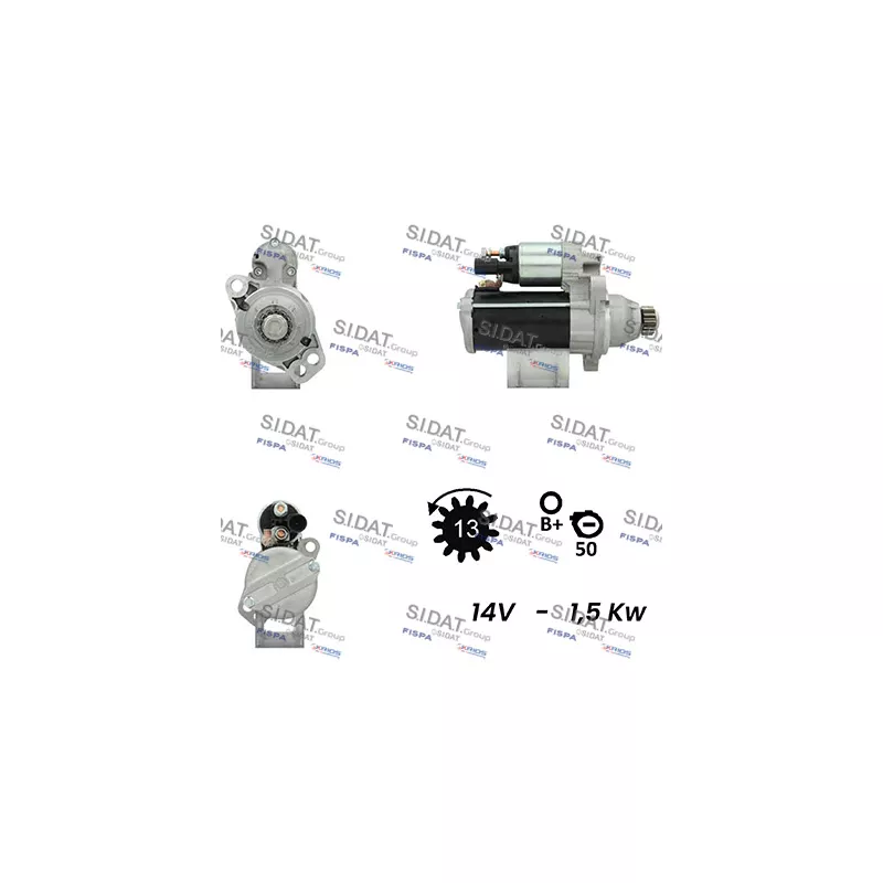 Démarreur FISPA S12BH0602A2