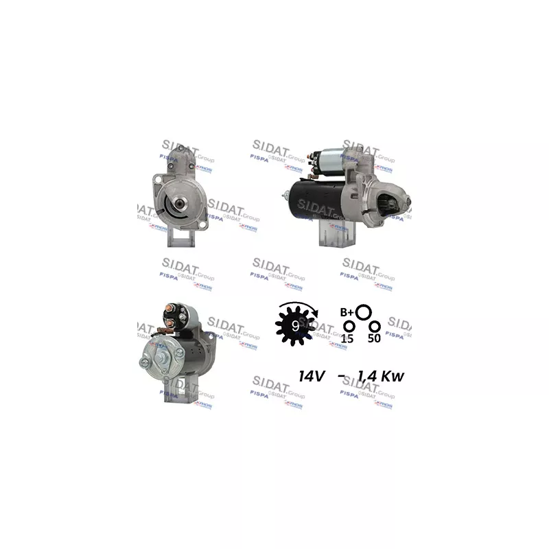 Démarreur FISPA S12BH0603A2