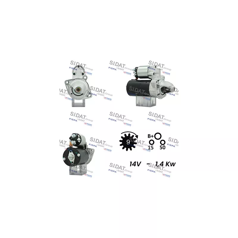 Démarreur FISPA S12BH0605A2