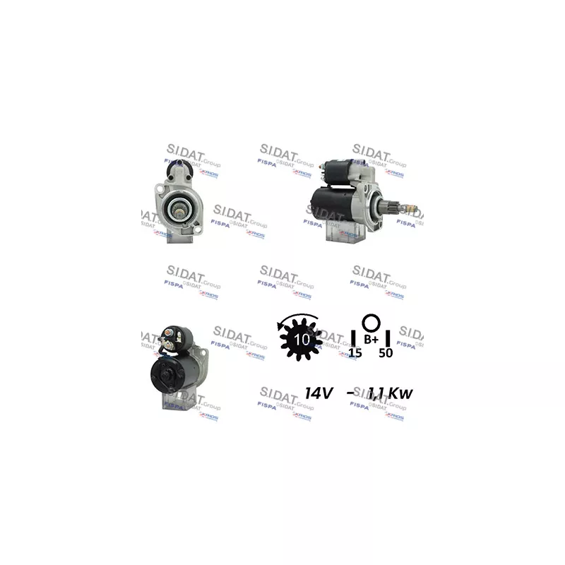 Démarreur FISPA S12BH0621A2