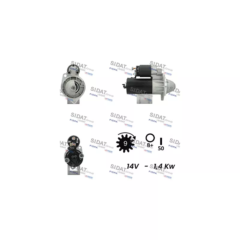 Démarreur FISPA S12BH0653A2