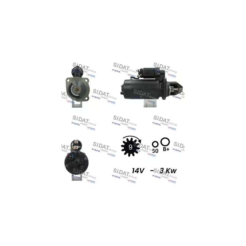 Démarreur FISPA S12BH0661A2