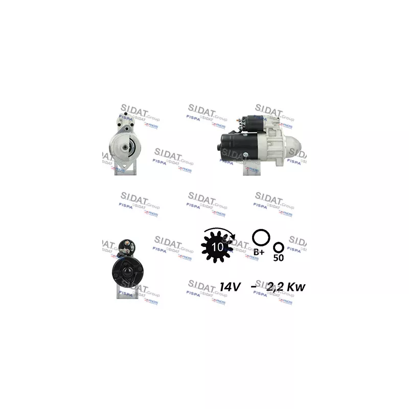 Démarreur FISPA S12BH0675A2