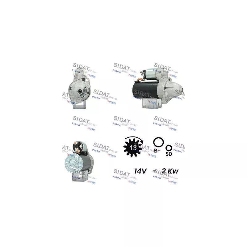 Démarreur FISPA S12BH0680A2