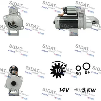 Démarreur FISPA S12BH0704A2