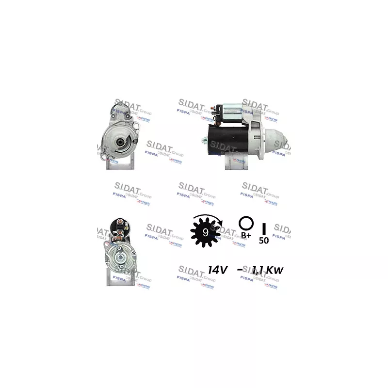 Démarreur FISPA S12BH0722A2