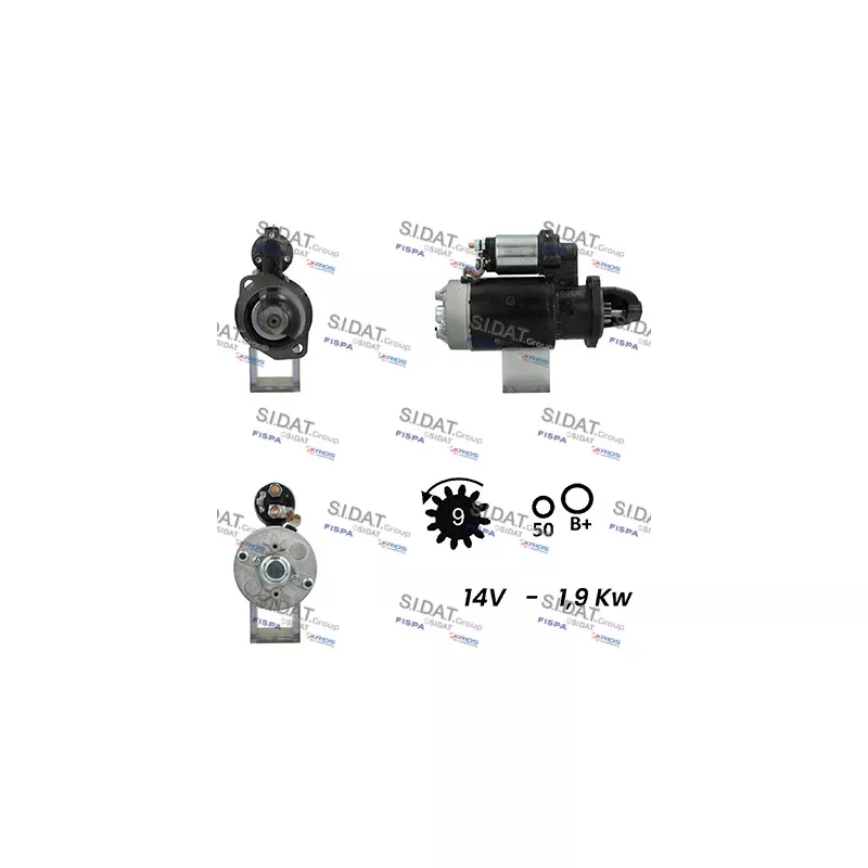 Démarreur FISPA S12BH0733A2
