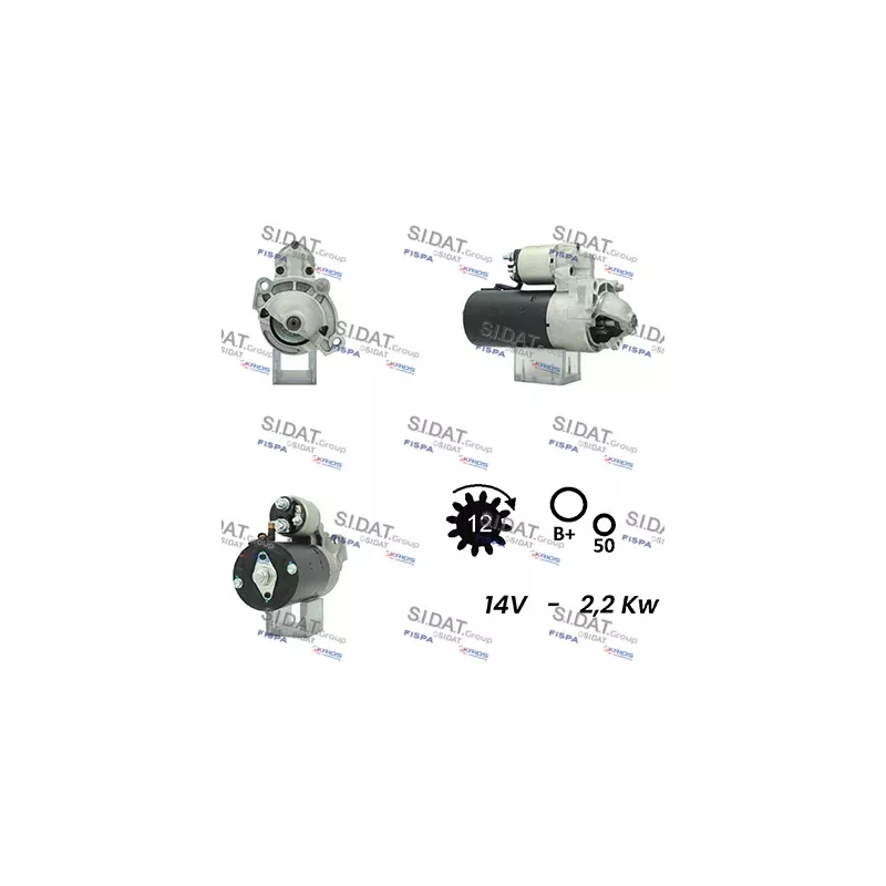 Démarreur FISPA S12BH0743A2