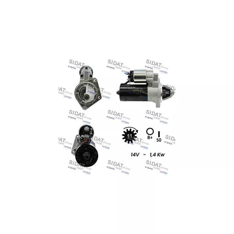 Démarreur FISPA S12BH0757A2