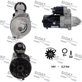 Démarreur FISPA S12BH0808A2