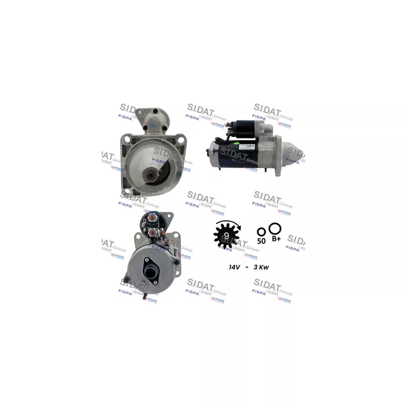 Démarreur FISPA S12BH0857A2