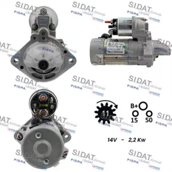 Démarreur FISPA S12DE0057