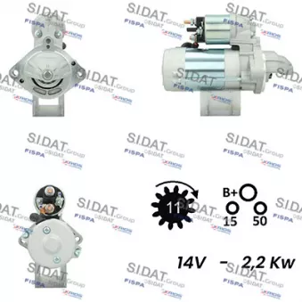Démarreur FISPA S12DE0057A2