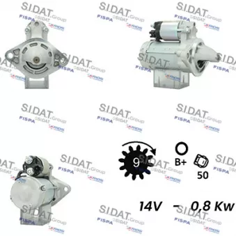 Démarreur FISPA S12DE0227A2