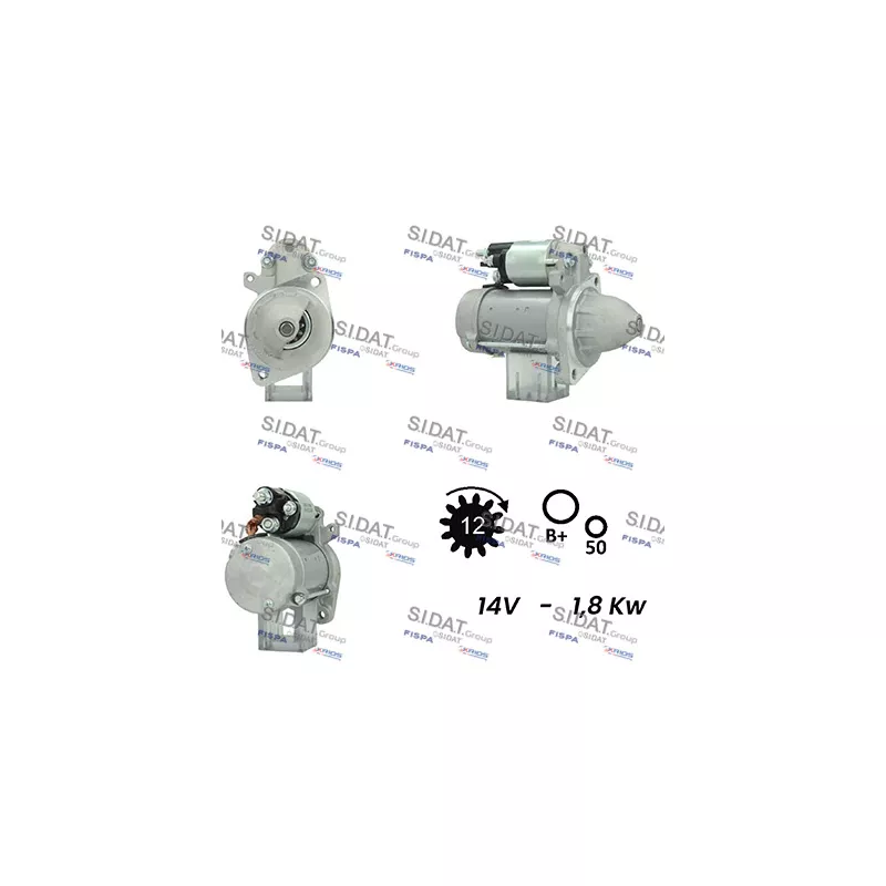 Démarreur FISPA S12DE0678A2