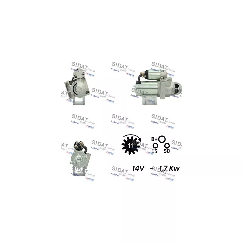 Démarreur FISPA S12DR0307A2