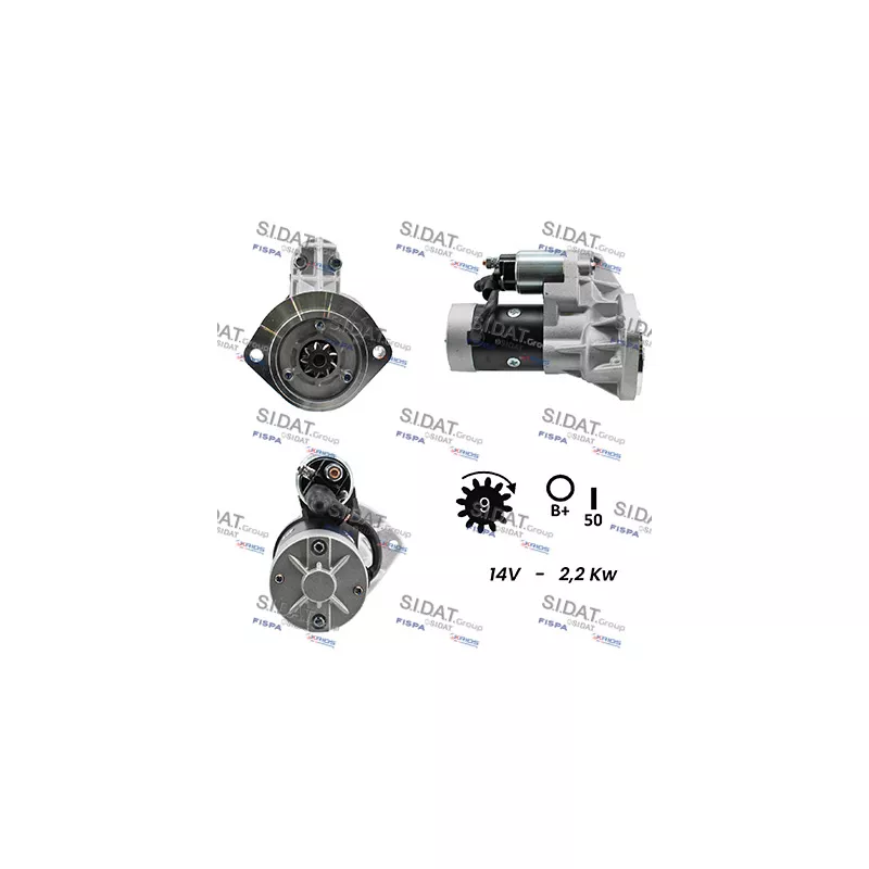 Démarreur FISPA S12HT0038A2