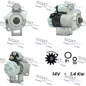 Démarreur FISPA S12HT0204A2