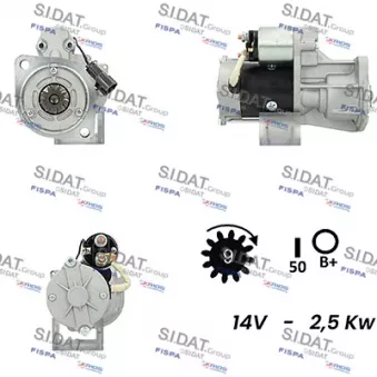 Démarreur FISPA S12HT0419A2