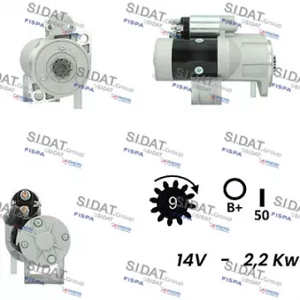 Démarreur FISPA S12HT0505A2