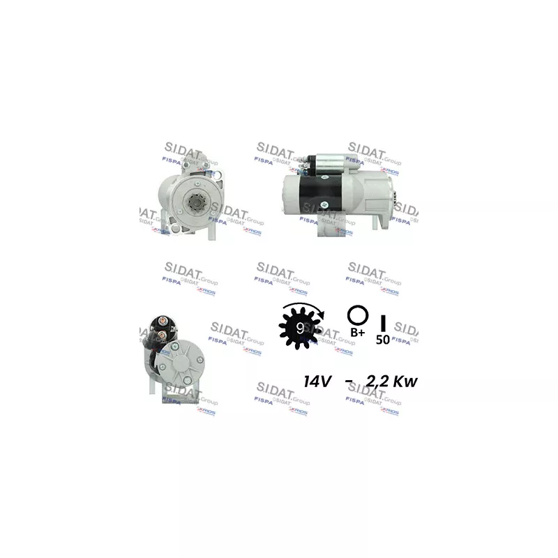 Démarreur FISPA S12HT0505A2