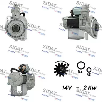 Démarreur FISPA S12HT0510A2