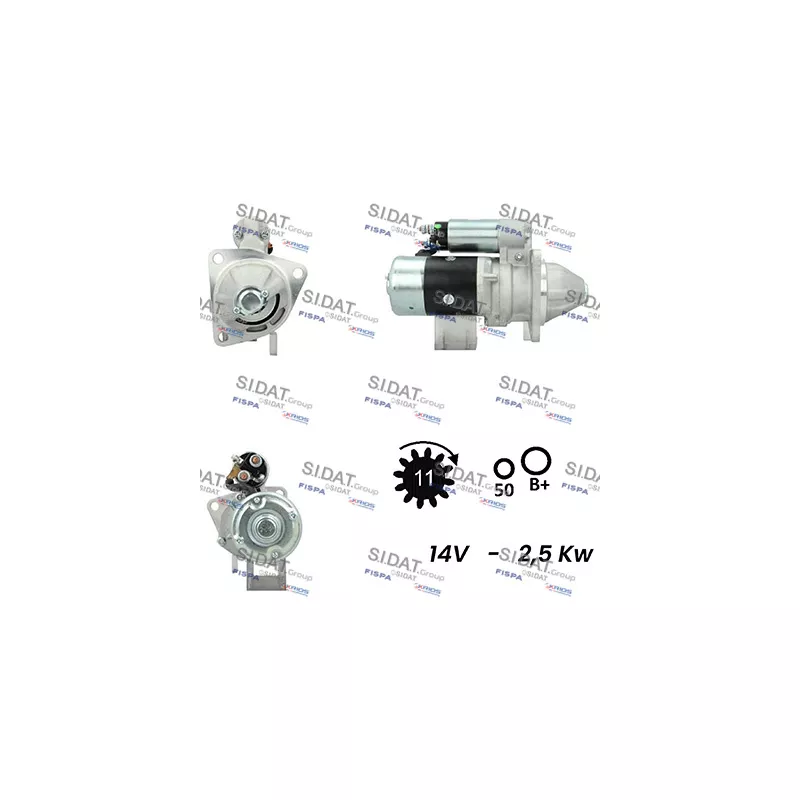 Démarreur FISPA S12HT0765A2