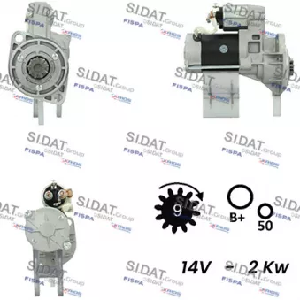 Démarreur FISPA S12HT0768A2