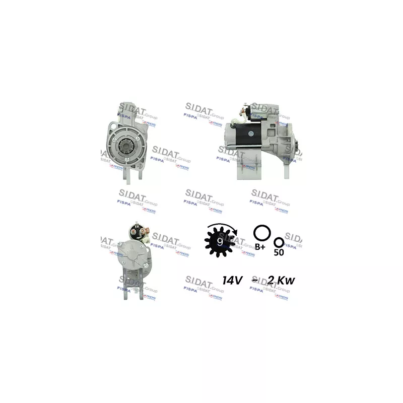 Démarreur FISPA S12HT0768A2