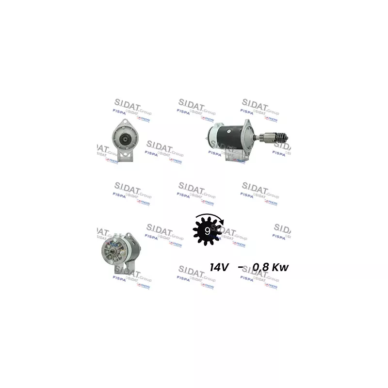 Démarreur FISPA S12LU0640A2