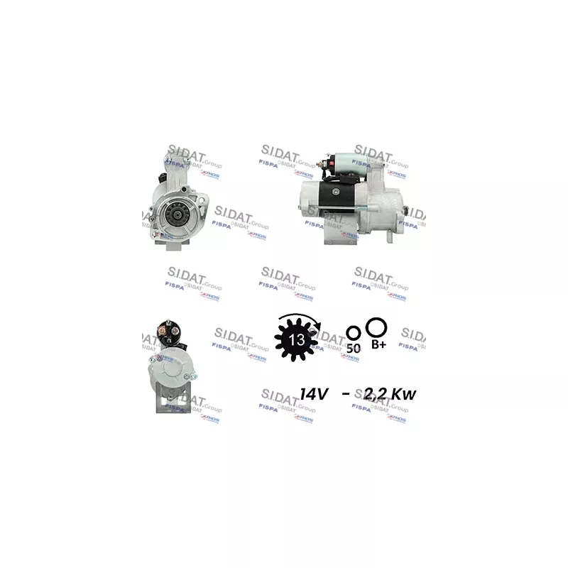 Démarreur FISPA S12MH0548A2